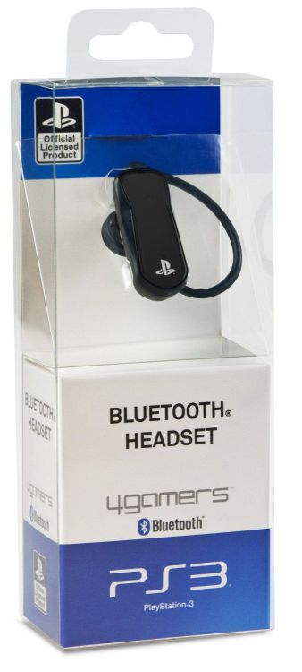 Bluetooth Headset Licenciado Negro Ps3